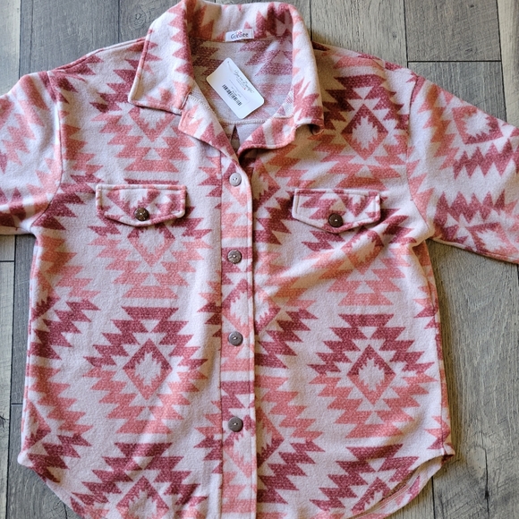 GeeGee shacket - Picture 1 of 4